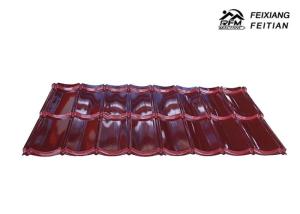 Galvanized Roof Panel Roll Forming Machine , Roofing Sheet Roll Forming Machine