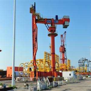 Buy cheap 800 Tph Screw Ship Unloader Bulk Material Unloading From Vessel product