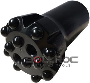Strong Top Hammer Drilling Tools Threaded Button Bits Common / Retrac Body Type
