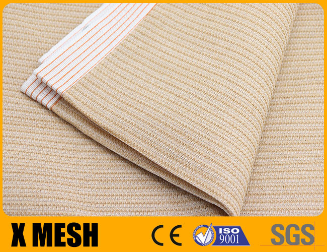 Balcony Roof Triangular Hdpe Sun Shade Net Beige Knitted Customizable