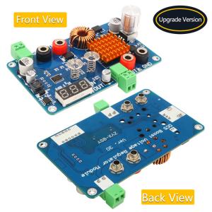 Boost Converter, DC 5-32V To 5-45V 3A, With Voltage Display And Touch Sensor Switch