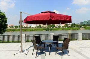 3m red sun umbrella solar umbrella beach umbrellas