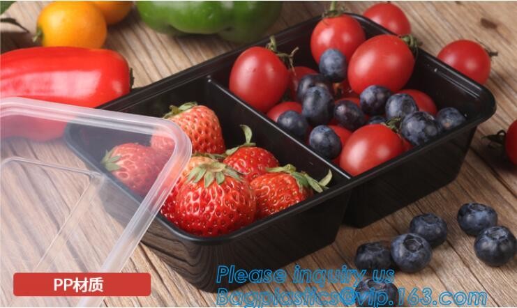Blister large clear plastic fruit container with lid for fruit packaging,blister fruit box /container/ fruit Tray/ Clear