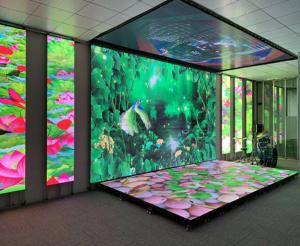 Buy cheap 1R 1G 1B Floor Tile Screen Parameter Table P6.25 Indoor LED Display With Interactive Sensor product
