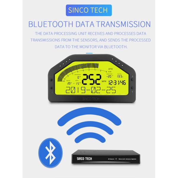 Do904 Air Fuel Ratio Meter Gauge Electromagnetic Car Dashboard Multimeter