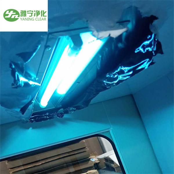 YANING Custom Static Stainless Steel Clean Room Interlock Through Transfer Window Air Shower Pass Box for Hospital Cleanroom