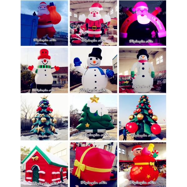 Customized 5m Height Christmas Inflatable Tree with Blower for Christmas Decoration