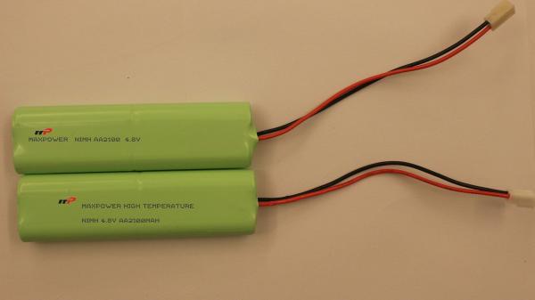 Quality 4.8V AA2100mAh Emergency Lighting Battery Low Discharge ICEL1010 for sale