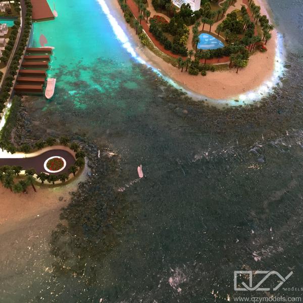 Country Garden Landscape Scale Model Maker 1/750 The Heart Of Hainan