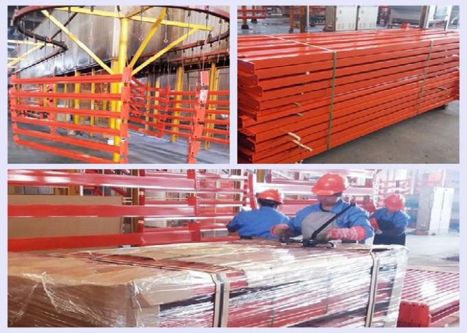 Customized VNA Pallet Racking Unit , Narrow Aisle Racking For Warehouse