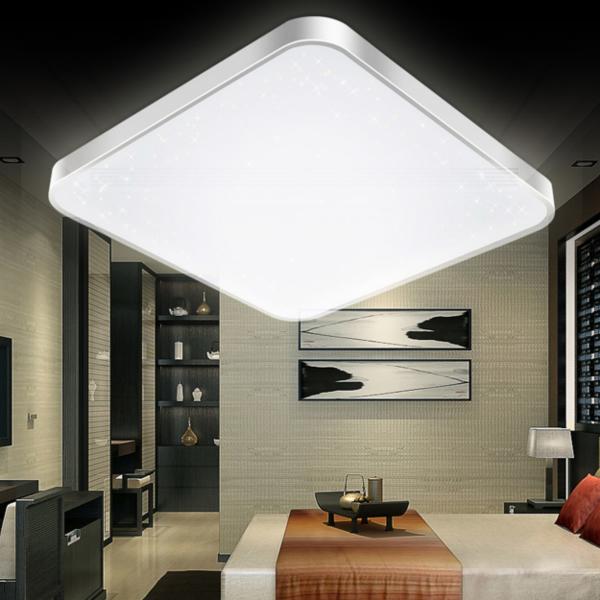 Quality IP40 50W Square LED Pendant Lights Remote Control Excellent Luminous Efficiency for sale