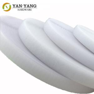 factory price best quality furniture polyester white hook and loop