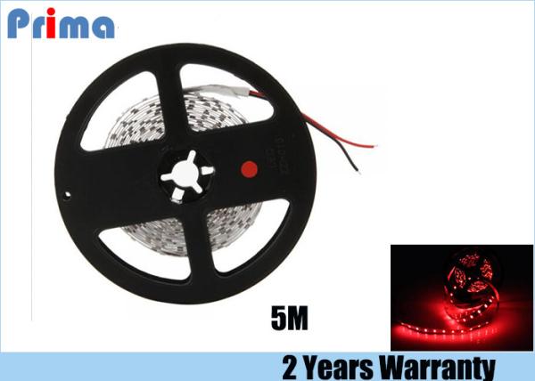 Quality 36W Flexible Red Led Light Bar Strip, 5M Length 12V Strip Led Lights for sale