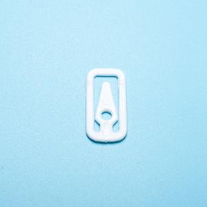 Clear Small Square Plastic Cloth Shirt Clips