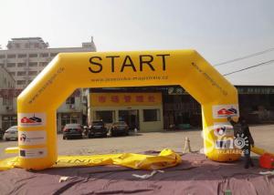 Buy cheap Outdoor big custom size inflatable start line arch with logo fully digitally printed product