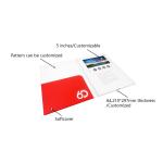 Custom LCD screen Invitation video player greeting card video folder