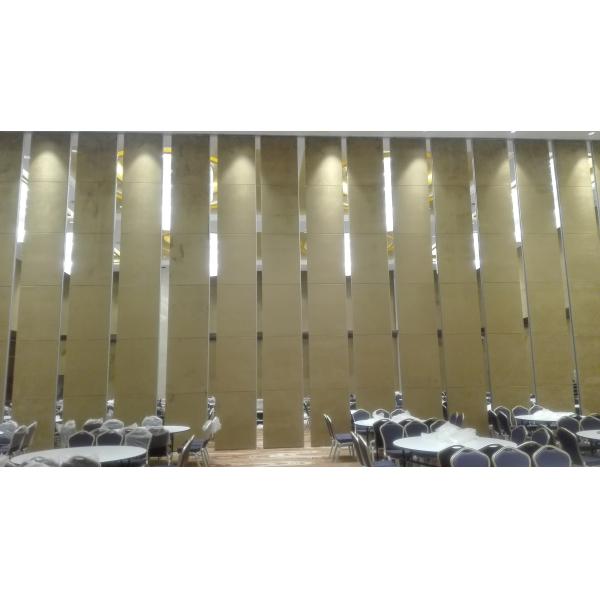Functionality Aesthetic Appeal Movable Solid Partition Wall Customized Door