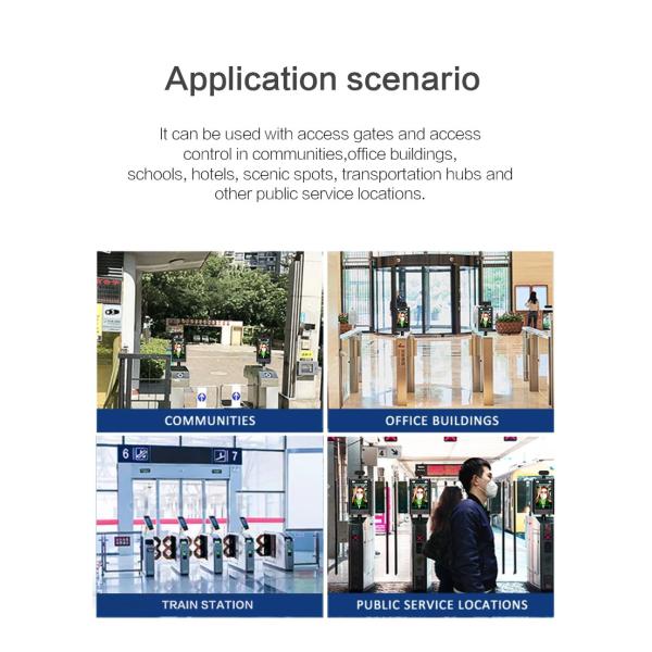 Infrared Thermal Face Recognition Camera Biometric Thermometer FCC