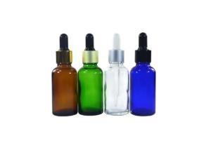 Buy cheap Fluid Delivery Glass Colored Dropper Bottles Easy Refill 19 ml Mouthful Volume product