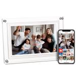 10inch Acrylic Bulk Digital Photo Frame with RM/RMVB/AVI/MPG/MPEG/FLV/VOB/MP4