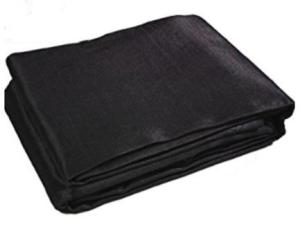 Black Safety Mesh Net , Construction Safety Net HDPE PP Nylon Material
