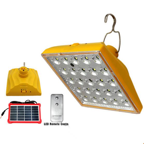 Quality New solar remote control lamp  camping light multifunction emergency light for sale