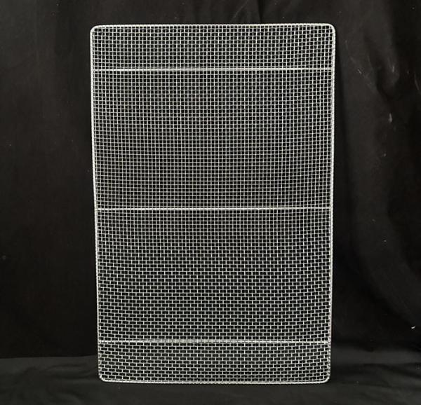 Quality Custom Metal Bakery Trays Stainless Steel 304 Wire Mesh Drying Food Tray for sale