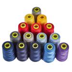 Wholesale Dyed 100% Polyester Spun Sewing Thread 20 / 2 20 / 3