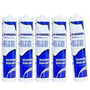 China Cure Adhesive Sealant Glass Glue Clear Silicon RTV Silicone Sealant on sale