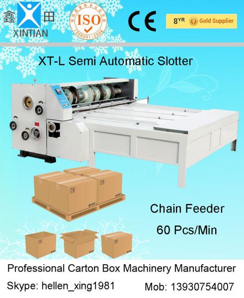 Quality Automated Paper Carton Making Machine / Corner Cutting Flexo Printing Machine for sale