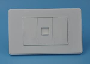 Buy cheap Universal Internet Ethernet Wall Socket , Household Telephone Wall Socket product