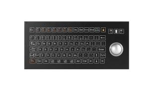 Buy cheap Omron Switch Industrial Keyboard IP65 800DPI Dynamic Membrane Keyboard product