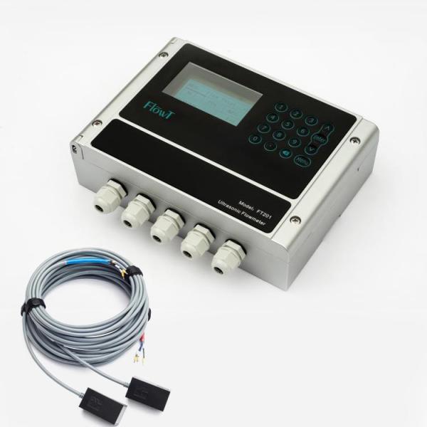 Quality Handleheld DN15-DN6000 Clamp On Ultrasonic Flow Meter for sale