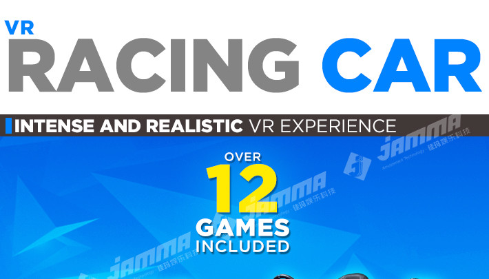 1.5mm Frame VR Racing Simulator Custom Colors Multiplayer Available Easy Operation
