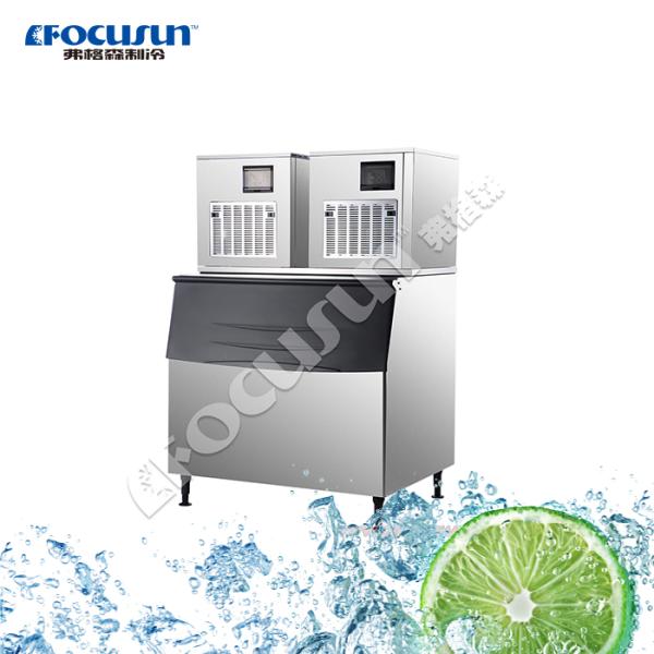Top Performance Focusun Air-Cooled Cube Ice Machine for 220v/50hz/1p Voltage