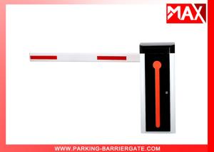 Orange Manual Release Automatic Vehicle Barrier , Parking Boom Gate