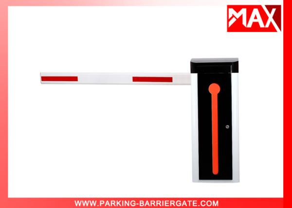 Quality Orange Manual Release Automatic Vehicle Barrier , Parking Boom Gate for sale