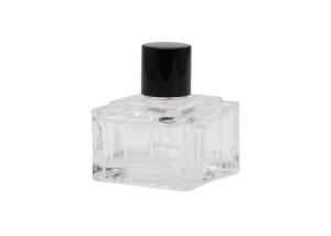 China FEA15 Square Luxury 100ml Cologne Bottle , Custom Made Perfume Bottles on sale