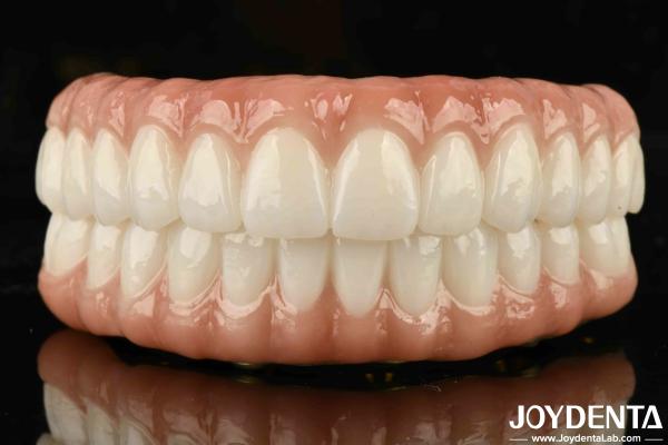 Quality High Biocompatibility Ti-Bar Zirconia Hybrid Bridge For Precise Fit And Missing Teeth Replacement for sale