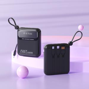 Buy cheap PD22.5W 3.0 Ultra Slim 10000mah Powerbanks with Type-C Input and LED Display Blue Color product