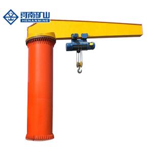 5T lifting height 6m Pillar Mounted Jib Crane with 360° rotation