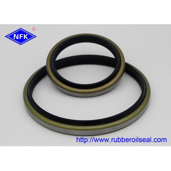 NBR DKB Type Wheel Type Combine Metal Material High Strength Hydraulic Dust Oil Seal