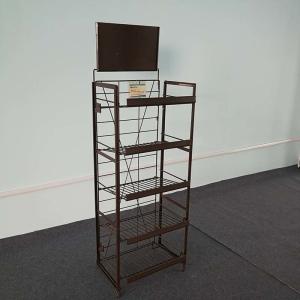 Buy cheap Retail Shelf Display Rack , Supermarket Display Shelf BSCI Certification product