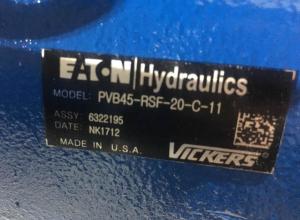 China ISO Eaton Vickers Hydraulic Pump , PVB45 Variable Displacement Axial Piston Pump on sale