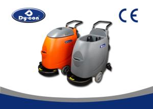 Battery Powered Walk Behind Floor Scrubber Long Working Time Ergonomic Design