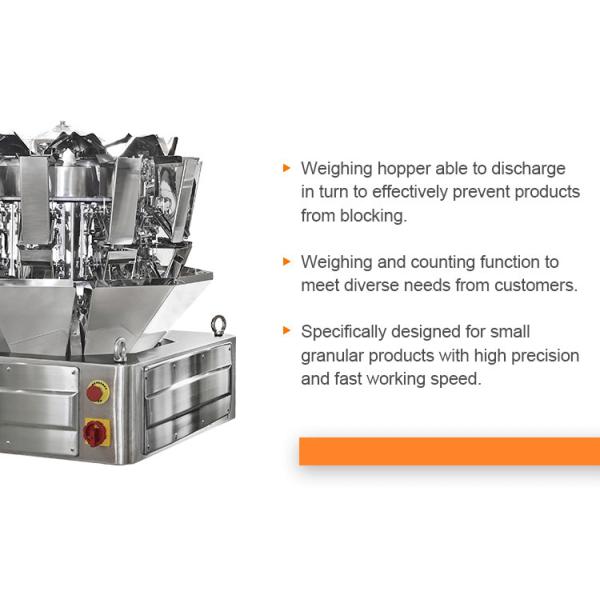 High Precision Combination Weigher For Food Medicine Hareware Plastics