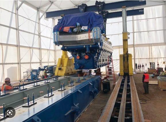 Quality IP54 Hydraulic Gantry Lifting System  With Detachable Hollow Tracks for sale
