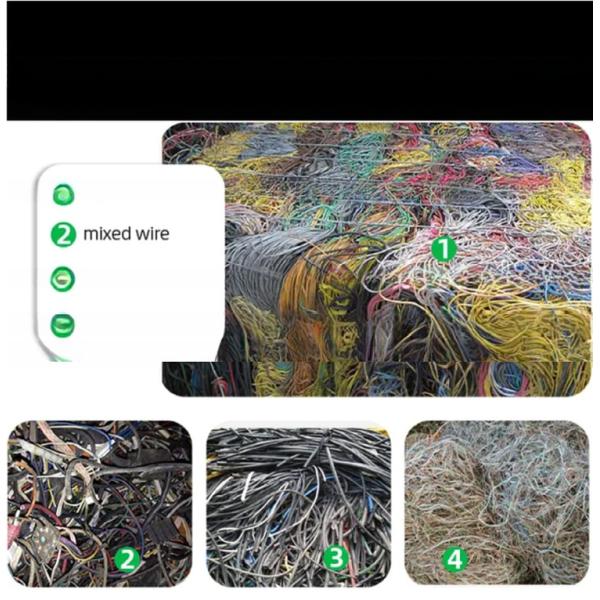 Recycling Copper Wires Super Mini Cable Granulator Machine for Small scale Business