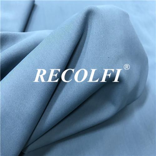 Quality One Piece Swimwear Repreve Recycled Spandex Fabric 2021 Solid Colours for sale