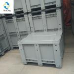 Custom size bulk container shipping heavy duty foldable plastic pallet box